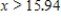 <strong>Solve the inequality .Round your answer to two decimal places. </strong> A) and B) and C) D) 