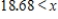 <strong>Solve the inequality .Round your answer to two decimal places. </strong> A) B) C) D) 