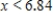 <strong>Solve the inequality .Round your answer to two decimal places. </strong> A) and B) and C) D) 