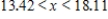 <strong>Solve the inequality .Round your answer to two decimal places. </strong> A) and B) and C) D) 