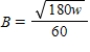<strong>The body surface area B, in square meters, of a man who is 180 centimeters tall can be estimated from his weight w, in kilograms.The relationship is . What weight range results in a body surface area of more than 2.03 meters? Round your answer to two decimal places. </strong> A) kilograms B) kilograms C) kilograms D) kilograms