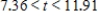 <strong>The distance D, in miles, from a moving train to a home is given by . Here t is the time in hours since the train left the station.For what values of t is the train less than 2 miles from the home? </strong> A) hours B) hours C) hours D) hours