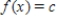 The solution(s) of the equation can be found by locating the point(s) where the graph of crosses the horizontal line determined by the equation .