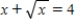 <strong>Solve the equation .Restrict your attention to the horizontal span of 0 to 20.Round your answer to two decimal places if necessary. </strong> A) 2.44 B) 1.56 C) 3.76 D) 2.75