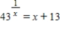 <strong>Solve the equation .Restrict your attention to the horizontal span of 0 to 5.Round your answer to two decimal places if necessary. </strong> A) 1.41 B) 2.73 C) 0.19 D) 4.46