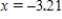 <strong>Solve the equation .Round your answer to two decimal places. </strong> A) There is no solution. B) C) D) 