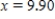 <strong>Solve the equation .Round your answer to two decimal places. </strong> A) There is no solution. B) C) D)
