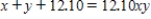 <strong>Solve the equation for y. </strong> A) There is no solution. B) C) D) 