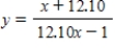 <strong>Solve the equation for y. </strong> A) There is no solution. B) C) D) 