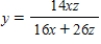 <strong>Solve the equation for y. </strong> A) There is no solution. B) C) D) 