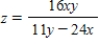 <strong>Solve the equation for z. </strong> A) There is no solution. B) C) D) 