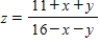 <strong>Solve the equation for z. </strong> A) There is no solution. B) C) D) 