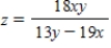 <strong>Solve the equation for z. </strong> A) There is no solution. B) C) D) 