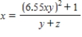 <strong>Solve the following equation for x. </strong> A) There is no solution. B) C) D)