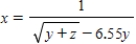 <strong>Solve the following equation for x. </strong> A) There is no solution. B) C) D)