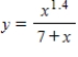 Make the graph of .Use a horizontal span of 0 to 100.