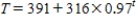 <strong>The temperature of an oven remains constant at 391 degrees Fahrenheit.A potato is placed in the oven to bake.The difference between the temperature of the oven and that of the potato after t minutes in the oven is given by degrees Fahrenheit.Write a formula that gives the temperature T, in degrees Fahrenheit, of the potato after t minutes in the oven. </strong> A) B) C) D) 