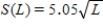 <strong>In the event of an emergency stop, the speed S, in miles per hour, of a car when brakes are applied can be calculated from the length L, in feet, of skid marks.The relationship is .Suppose skid marks are 67.40 feet long.Use functional notation to express the speed of the car, and then calculate that value. ​</strong> A) miles per hour B) miles per hour C) miles per hour D) miles per hour