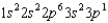 <strong>The ground state configuration for an element is . What is the atomic number of the element?</strong> A) 11 B) 9 C) 24 D) 13