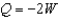 <strong>Which of the processes on a monatomic ideal gas given below will result in the temperature of the gas increasing? W is the work done by the gas.</strong> A) a process where Q = W B) a process where C) a process where Q = 2W D) None of the above will increase the temperature of the gas.