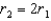 <strong>A circular disk is rotating about a central axis with an angular velocity which is increasing at a constant rate. Point 1 on the disk is located at a distance from the center of the disk and point 2 on the disk is located at a distance from the center of the disk. If , which of the following ratios is the largest? 1 and 2 refer to being at points 1 and 2 in the subscripts below, all values occurring at the same time.</strong> A) B) C) D) All the ratios are 1 so none is larger.