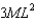 <strong>A non-uniform rod of length L and mass M is pivoted about one end. The moment of inertia of this rod about its pivoted end is . Attached to the rod is a mass M at its midpoint and at the end opposite the pivot is another mass 2M. What is the moment of inertia of this configuration about the pivot?</strong> A) B) C) D) None of the above answers is correct.