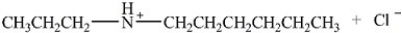 <strong>What products are formed when the amine below reacts with HCl? </strong> A) B) C) D)