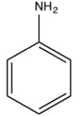 <strong>Which of the following structures is aniline?</strong> A) B) C) D)