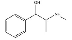 <strong>How many chirality centers are present in pseudoephedrine,the amine shown below? </strong> A)0 B)1 C)2 D)3