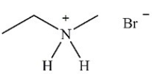<strong>What are the products in the acid-base reaction shown below? </strong> A) B) C) D)