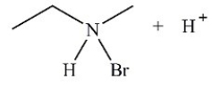 <strong>What are the products in the acid-base reaction shown below? </strong> A) B) C) D)