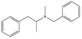 <strong>Benzphetamine,shown below,is a habit-forming diet pill. How is this nitrogen-containing compound most appropriately classified? </strong> A)Primary B)Secondary C)Tertiary D)Quarternary