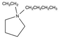 <strong>Which structure should have the IUPAC name N-methyl-N-propylcyclopentanamine?</strong> A) B) C) D)