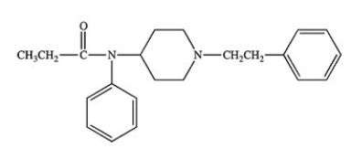Fentanyl (structure shown)is a drug used for anesthesia and analgesia. There are two 2-phenylethylamine units in fentanyl.