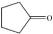<strong>What is the IUPAC name of the compound shown below? </strong> A)1-pentanone B)Cyclopentanone C)Phenone D)Cyclopentone