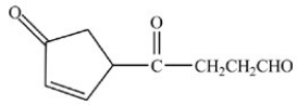 <strong>What product is formed when the compound shown below is treated with Tollens reagent? </strong> A) B) C) D)