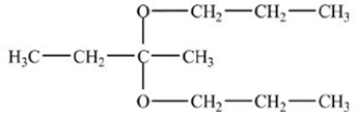 <strong>What hemiacetal is formed in the reaction below? </strong> A) B) C) D)