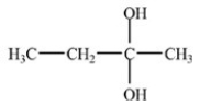 <strong>What hemiacetal is formed in the reaction below? </strong> A) B) C) D)