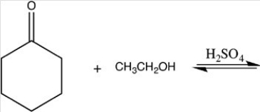 <strong>What hemiacetal is formed in the reaction below? </strong> A) B) C) D)