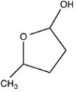 <strong>What hemiacetal is formed when the hydroxyl aldehyde shown below is cyclized? </strong> A) B) C) D)