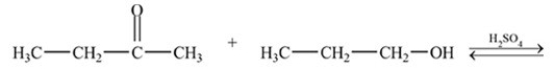 <strong>What is the acetal formed in the reaction below,if two equivalents of alcohol are used? </strong> A) B) C) D)