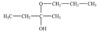 <strong>What is the acetal formed in the reaction below,if two equivalents of alcohol are used? </strong> A) B) C) D)