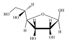 <strong>What type of compound is shown below? </strong> A)An epoxide B)A cyclic hemiacetal C)An aldehyde D)A cyclic acetal