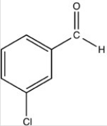 <strong>What is the name of the compound below? </strong> A)3-chlorobenzenal B)3-methanalchlorobenzene C)M-chlorobenzaldehyde D)P-chloroacetophenone