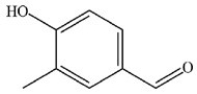 <strong>What is the structure of 3-hydroxy-2-methylbenzaldehyde?</strong> A) B) C) D)