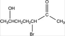 <strong>What is the structure of 2-bromo-5-hydroxyheptanal?</strong> A) B) C) D)