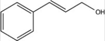 <strong>What product results when cinnamaldehyde is reduced with excess H<sub>2</sub> in the presence of a Pd catalyst? </strong> A) B) C) D)