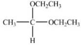 <strong>When the hemiacetal below reacts with ethanol,what acetal is formed? </strong> A) B) C) D)