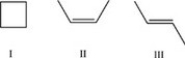 <strong>How can the following molecules be classified correctly? </strong> A)II and III are identical molecules B)I and II are constitutional isomers C)I and III are stereoisomers D)II and III are stereoisomers E)Both statements B and D are correct