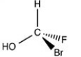 <strong>Which choice is the enantiomer of the molecule given below? </strong> A) B) C) D)None of these molecules is an enantiomer of the original molecule.